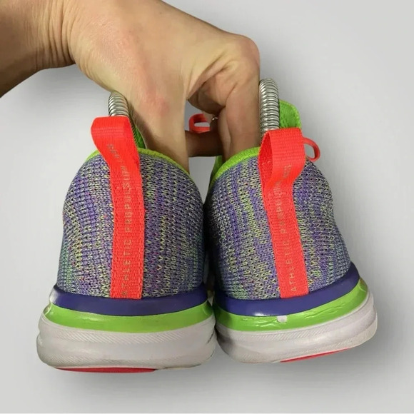 APL Techloom Pro Neon Green Purple & Pink Sneakers Womens Size 6 - Picture 12 of 13